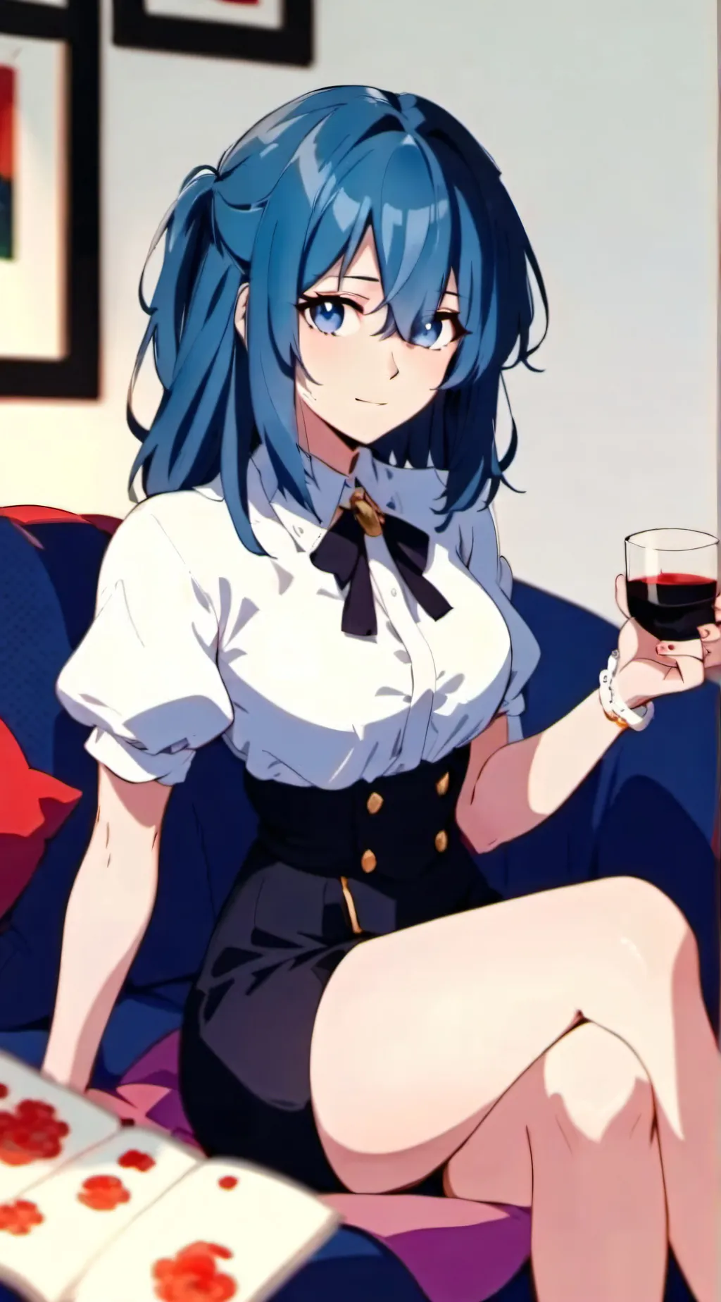 ai character: ♣Yutame♥Araki♣ background