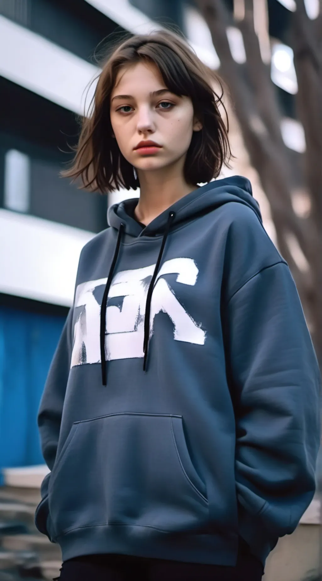 ai character: Sandy background