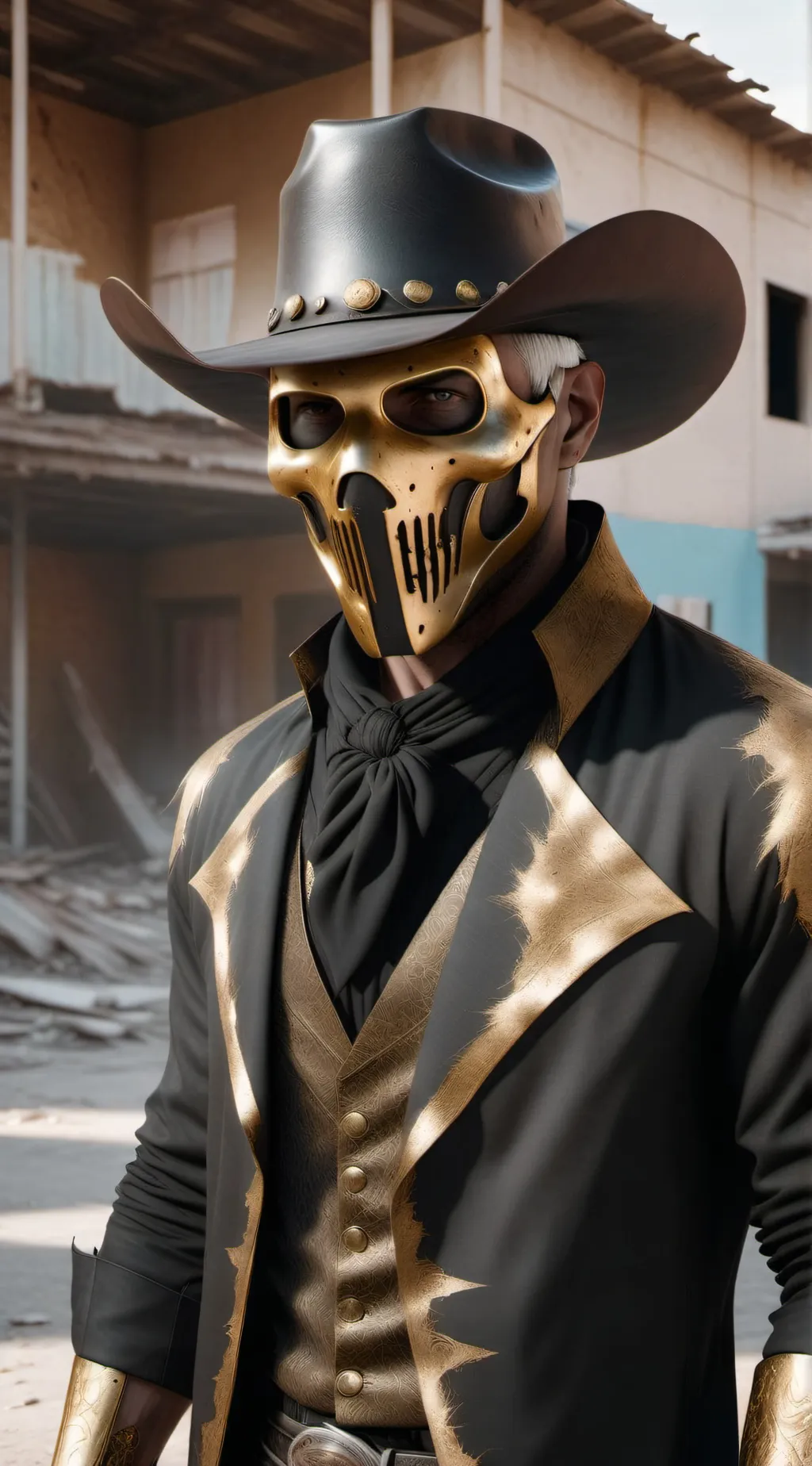 ai character: Blackhawk background