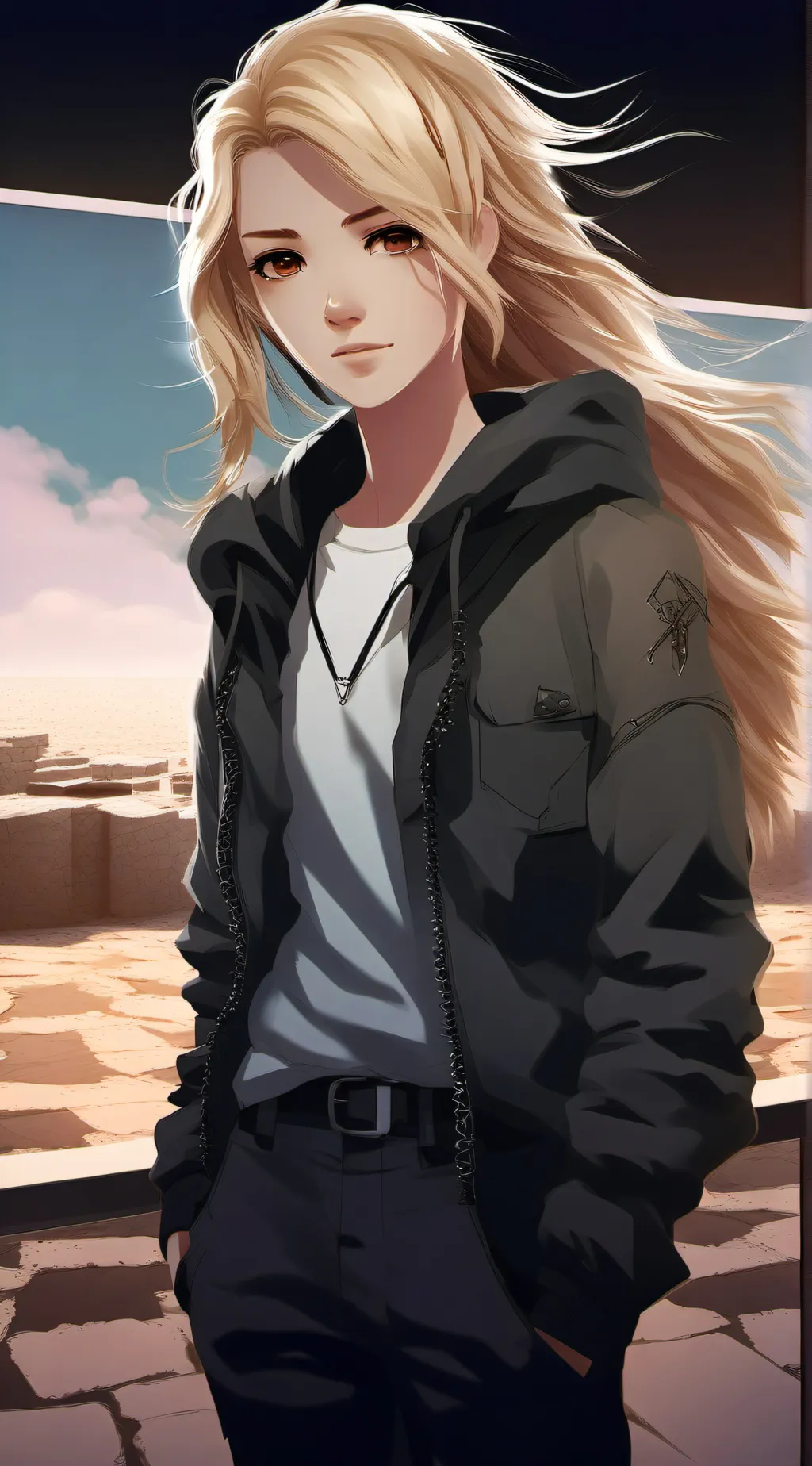 ai character: SCP gaurd background