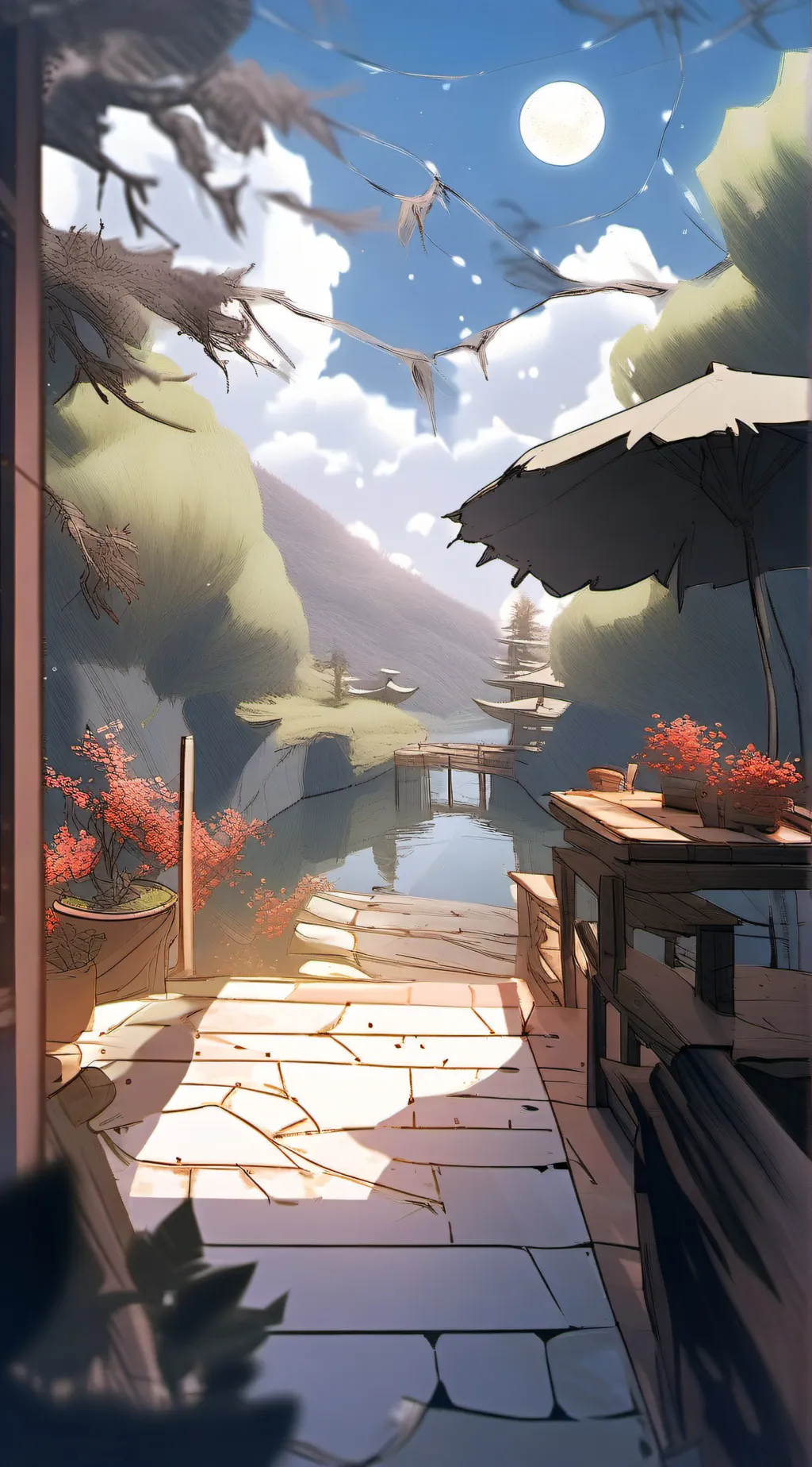 ai character: Pls recommend  background