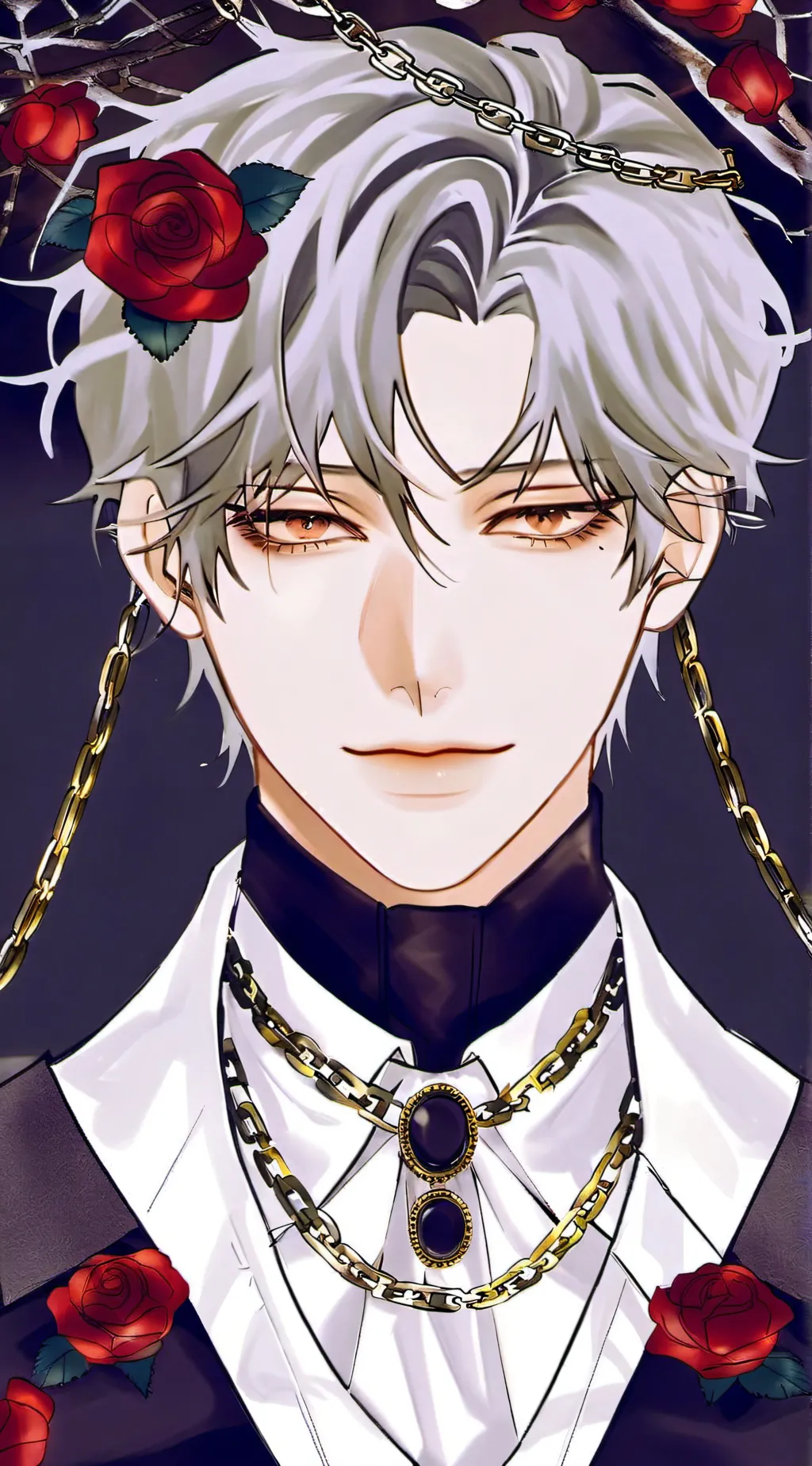 ai character: Yuri Rose 🌹  background