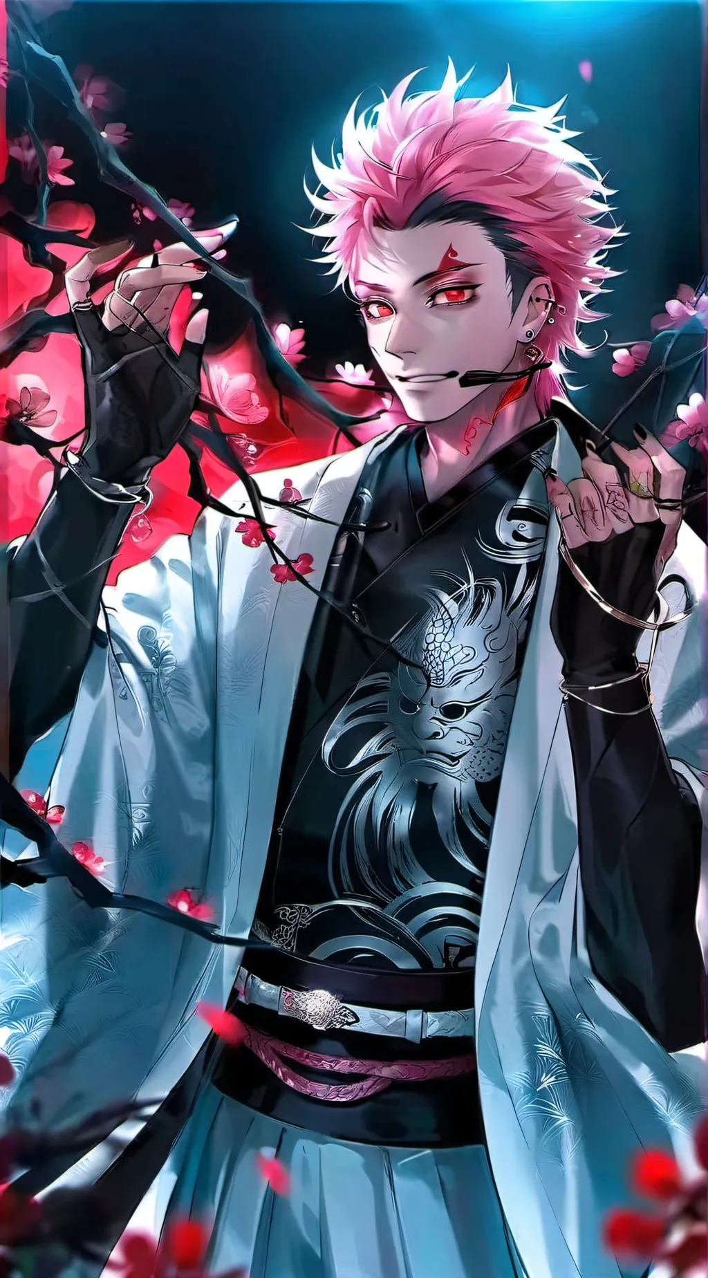 ai character: ryomen sukuna background