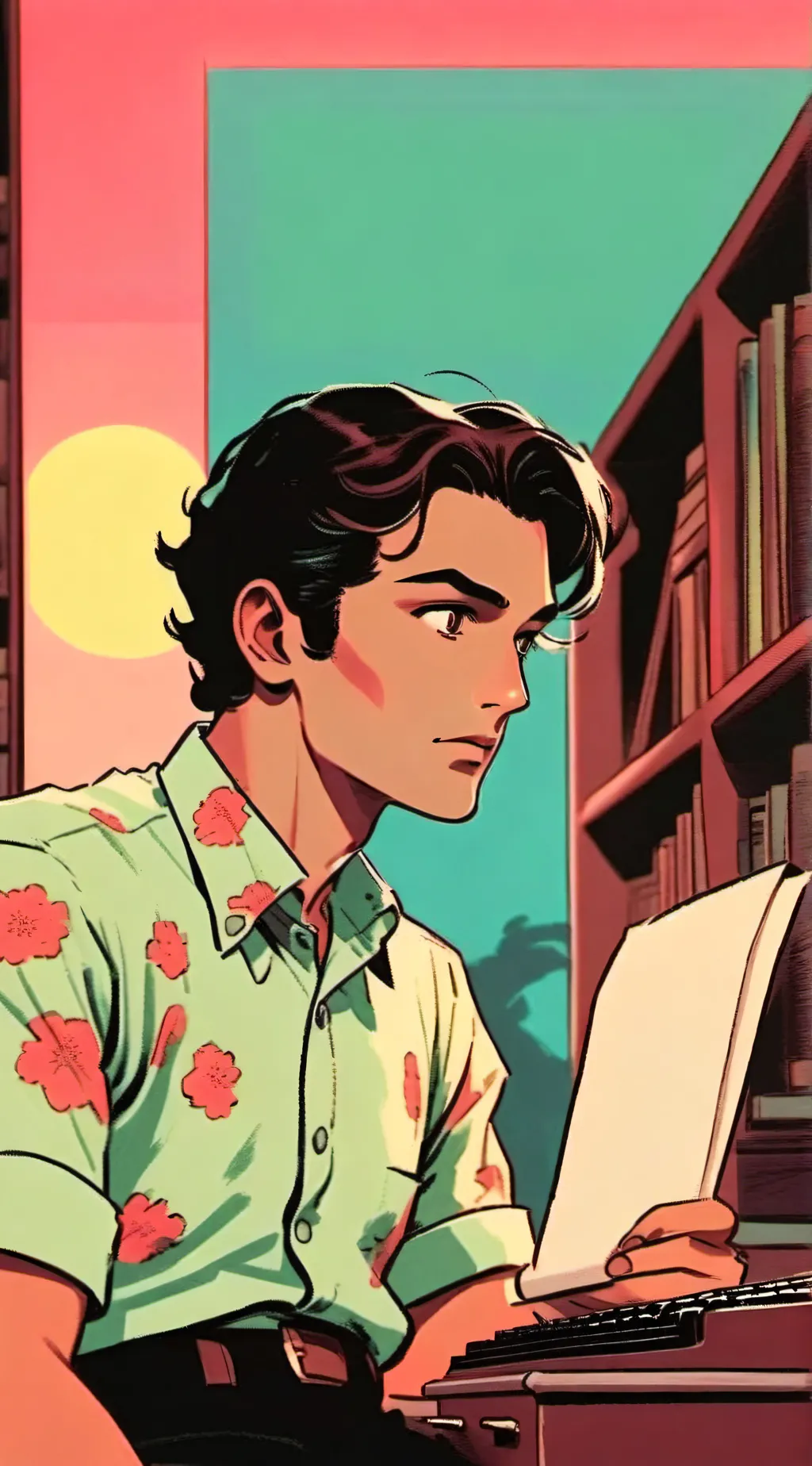 ai character: Scenario maker background