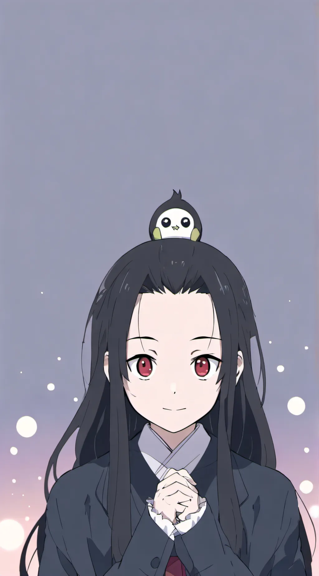 ai character: Nezuko! background