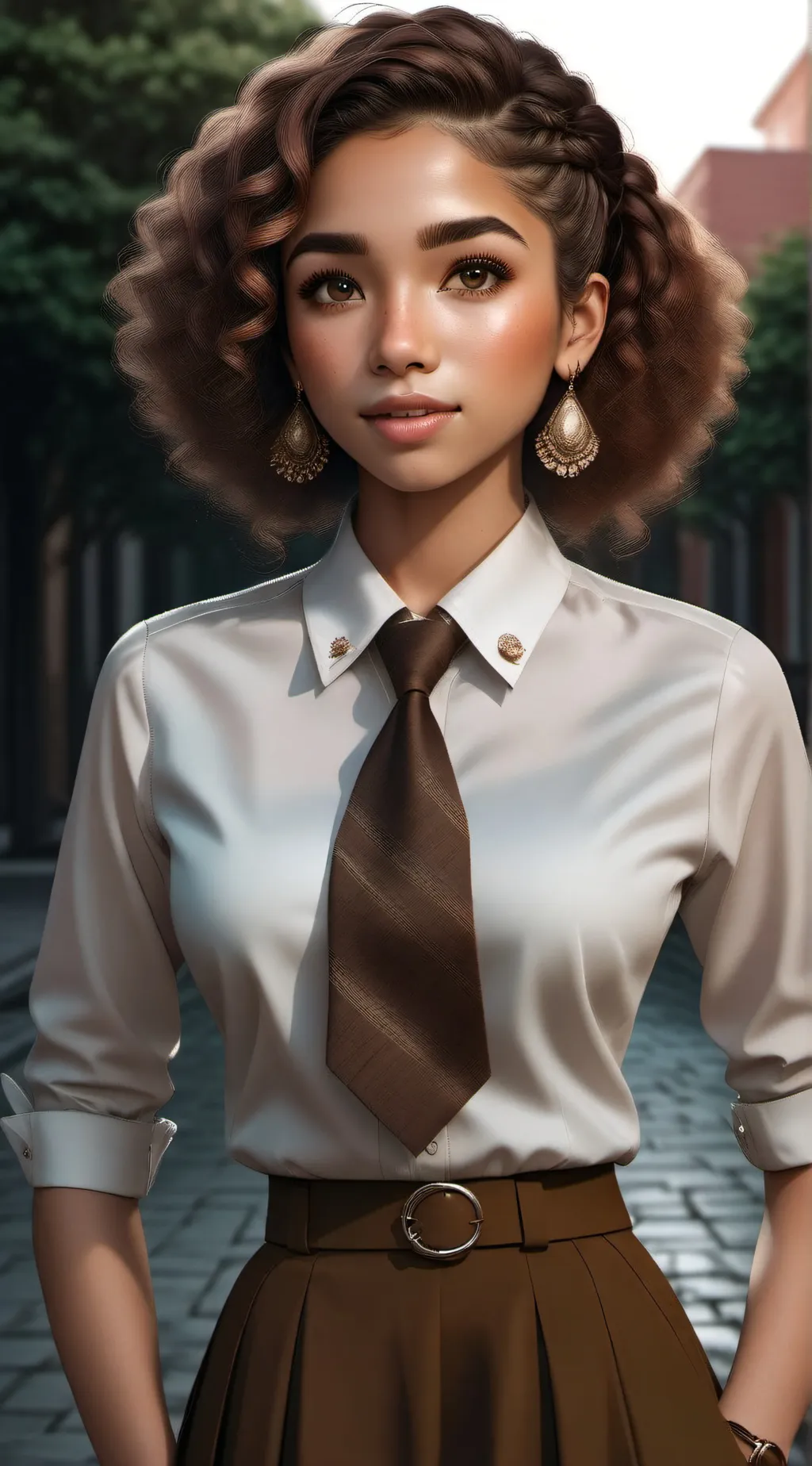 ai character: Kaylae background