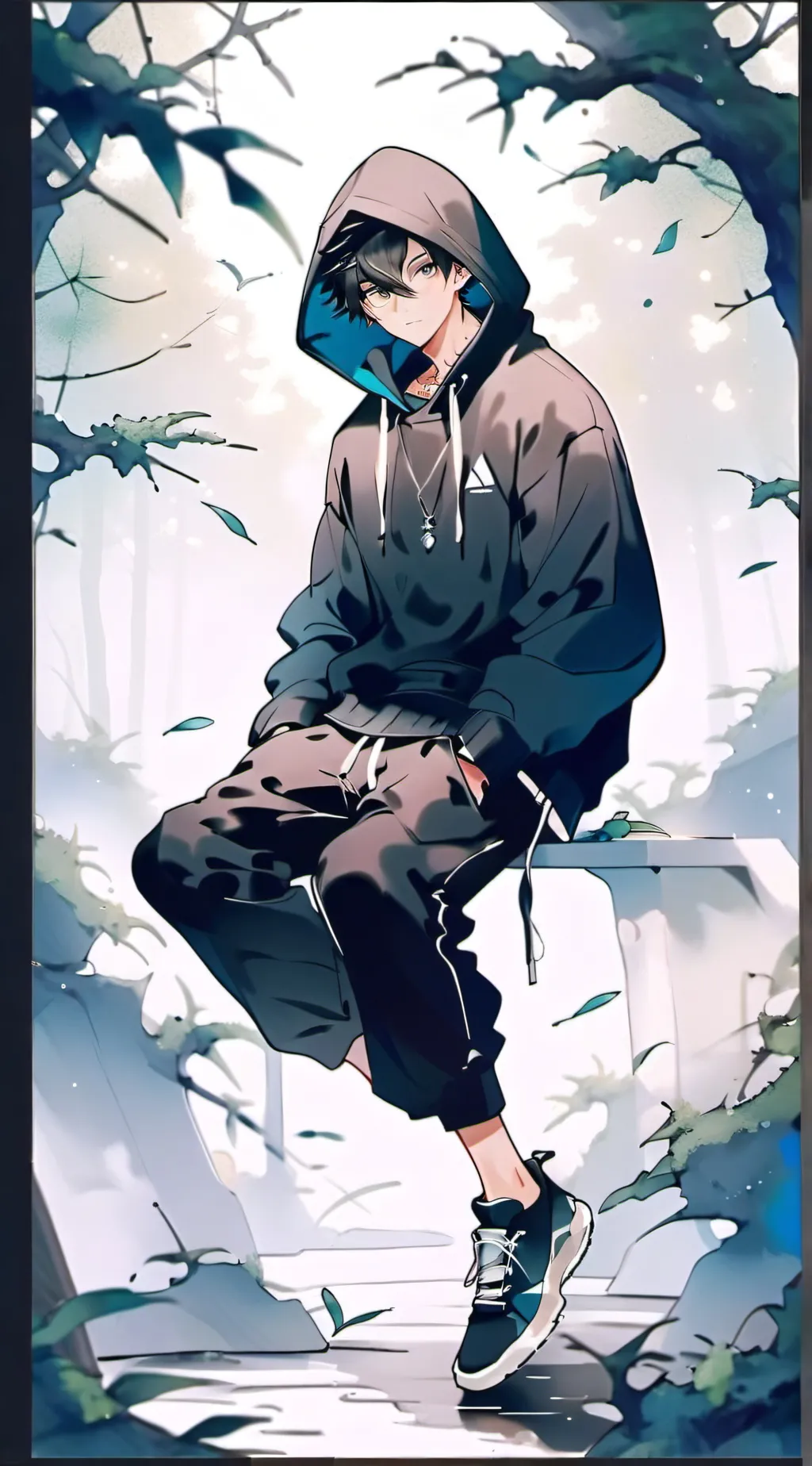 ai character: The Quiet kid background