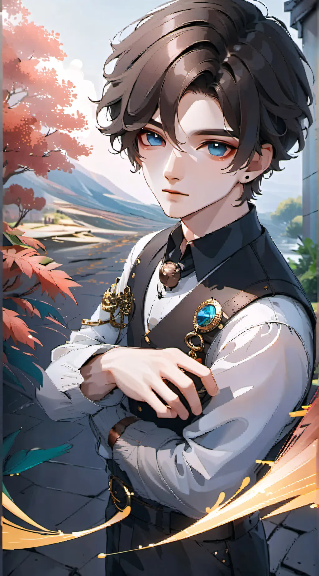 ai character: Jacob  background