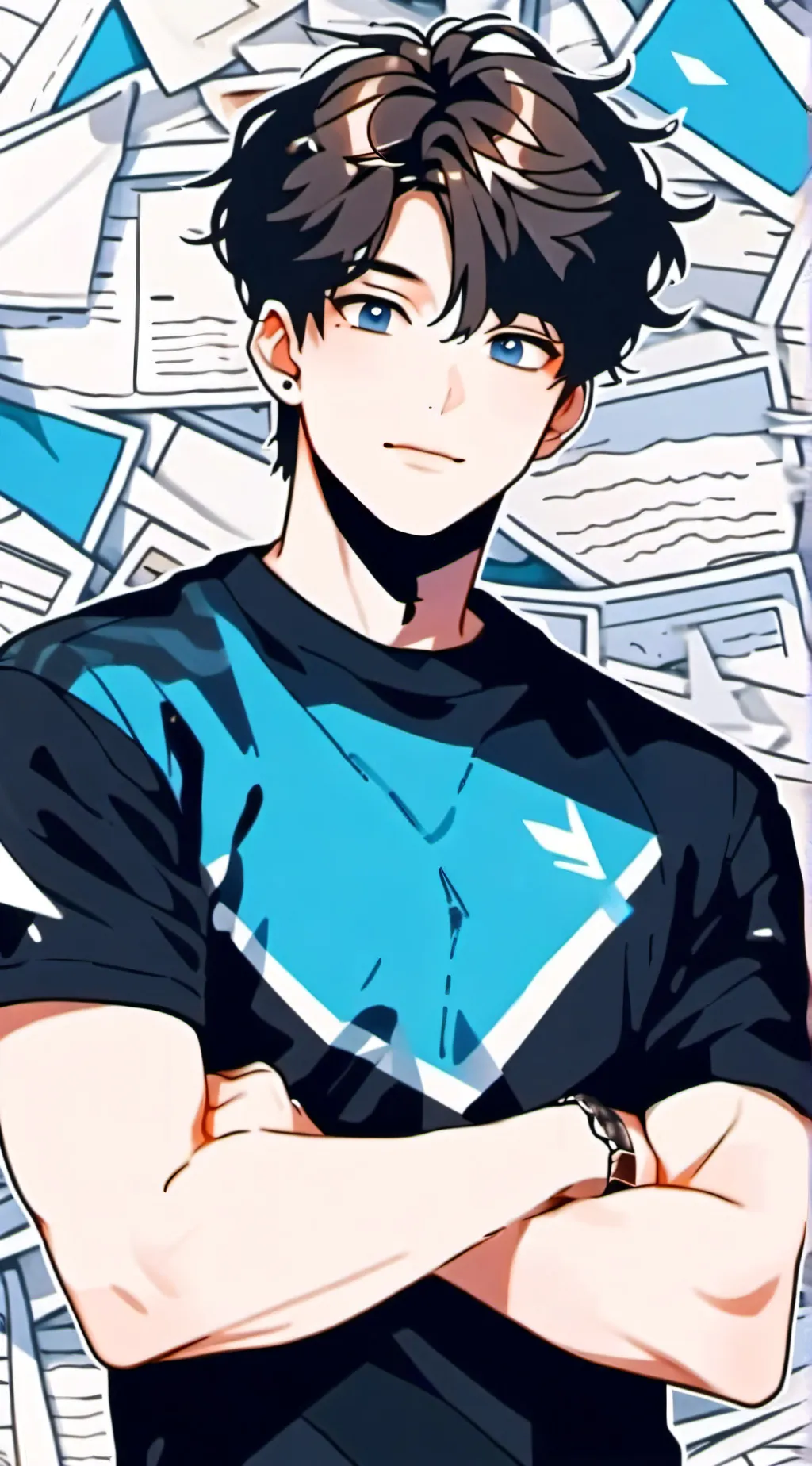 ai character: Oden background