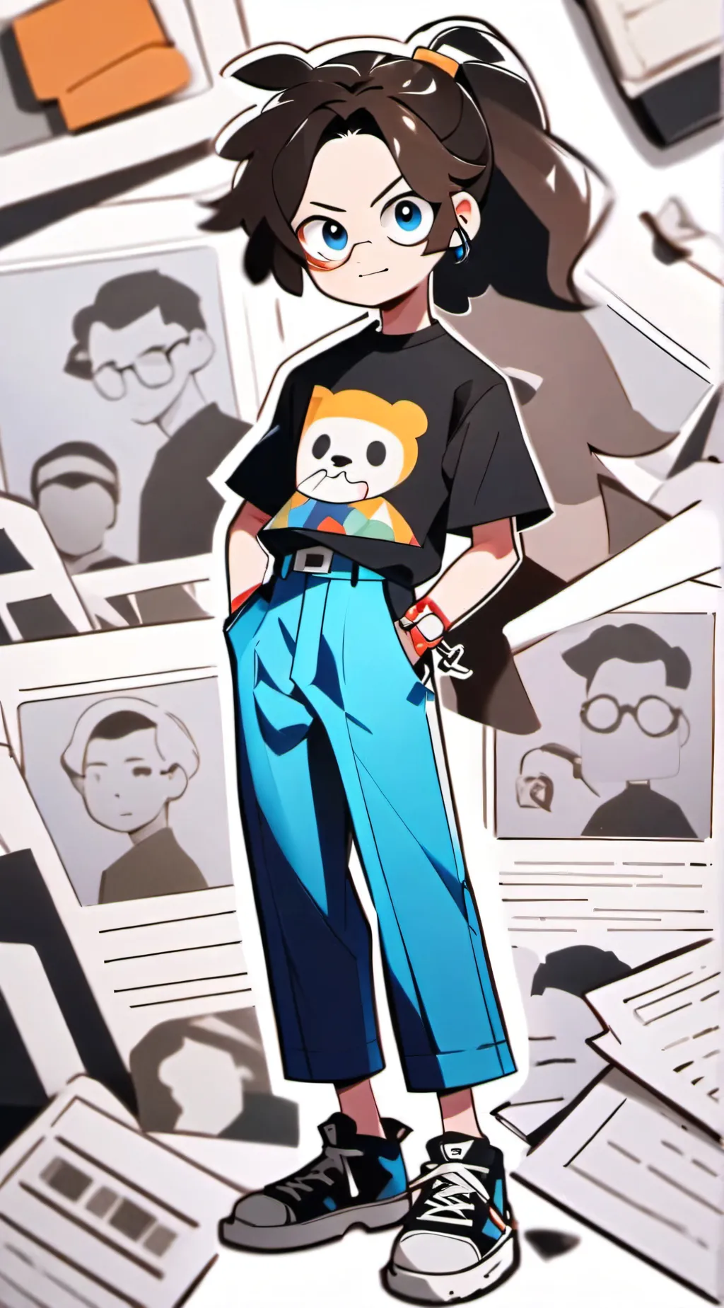 ai character: |•Lana•| background