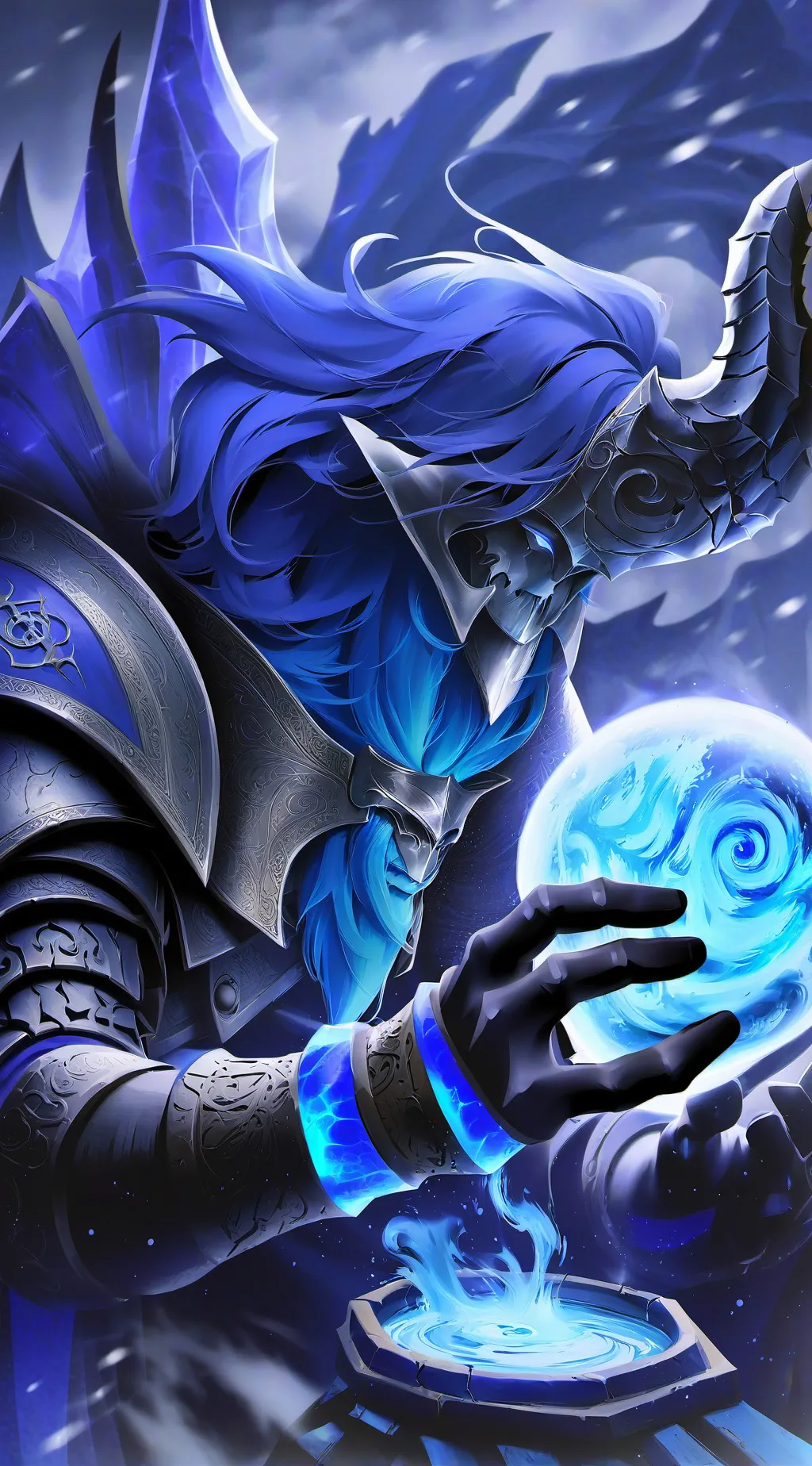 ai character: hi background