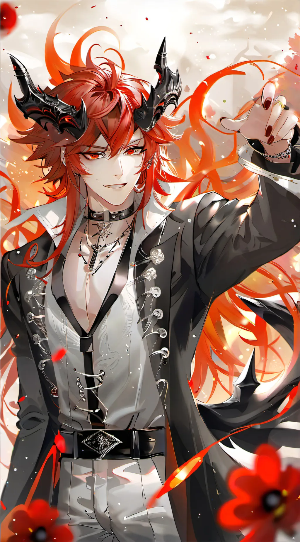 ai character: leo background