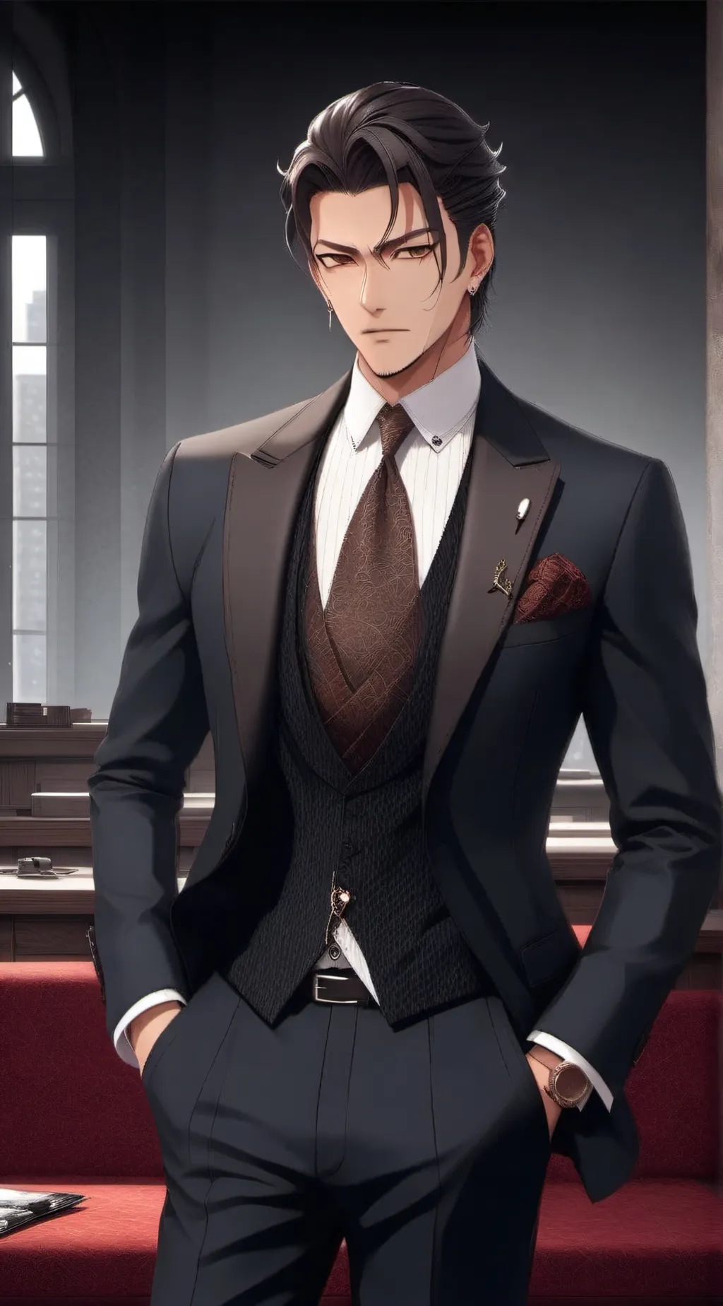 ai character: 🕴siren background