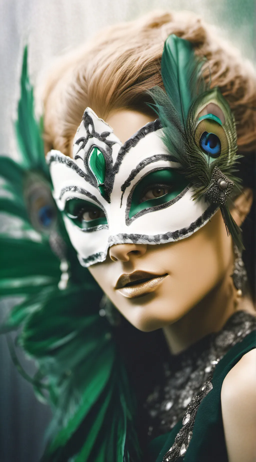 ai character:  Masquerade Ball background