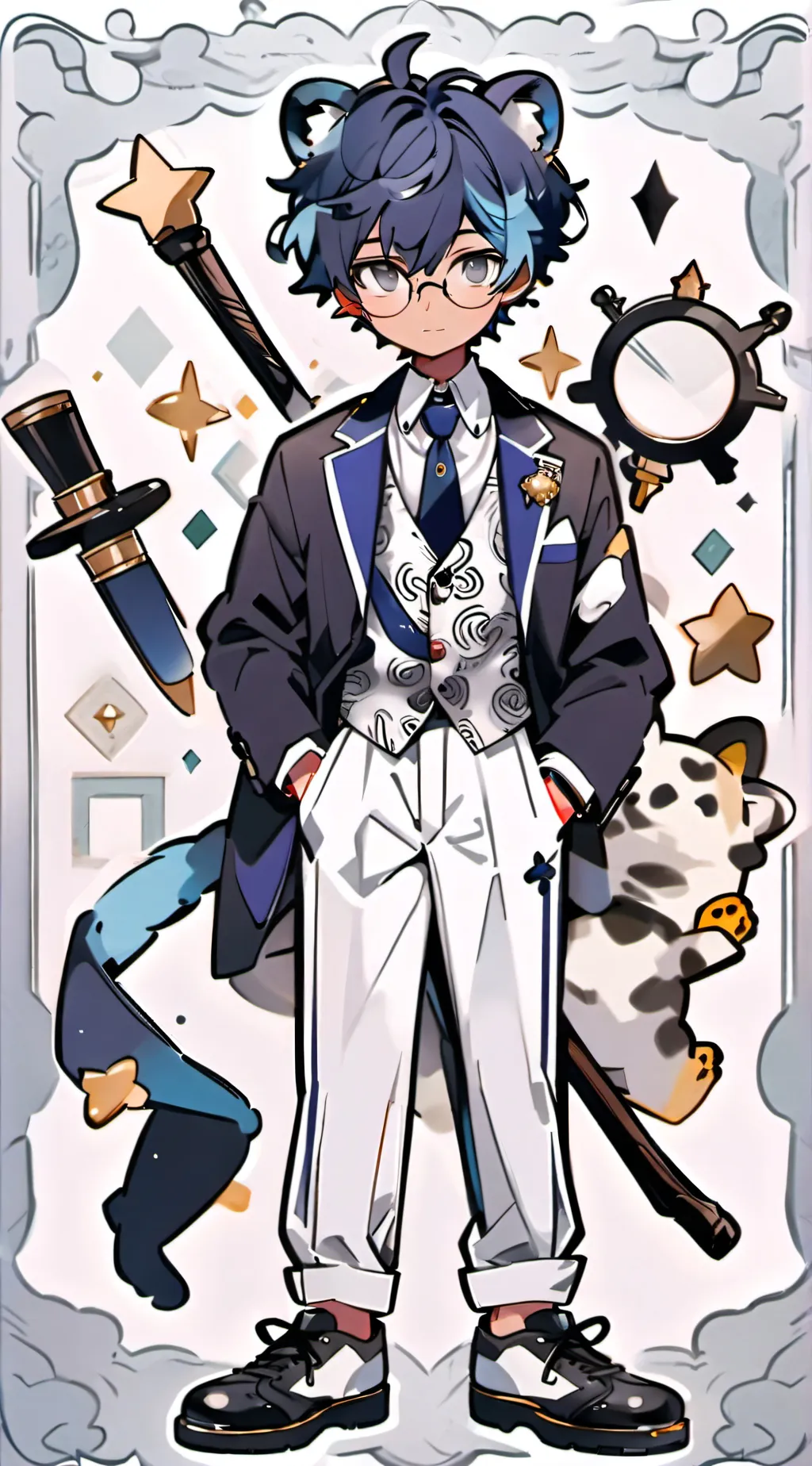 ai character: Vincent Hunt background