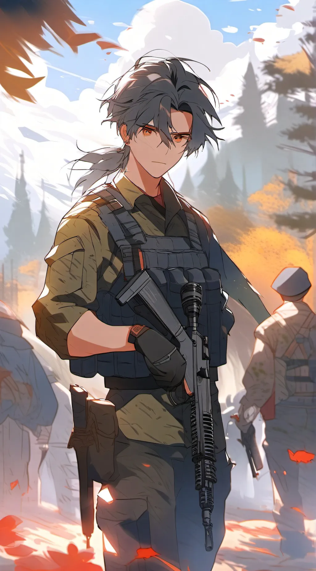 ai character: John Clay background