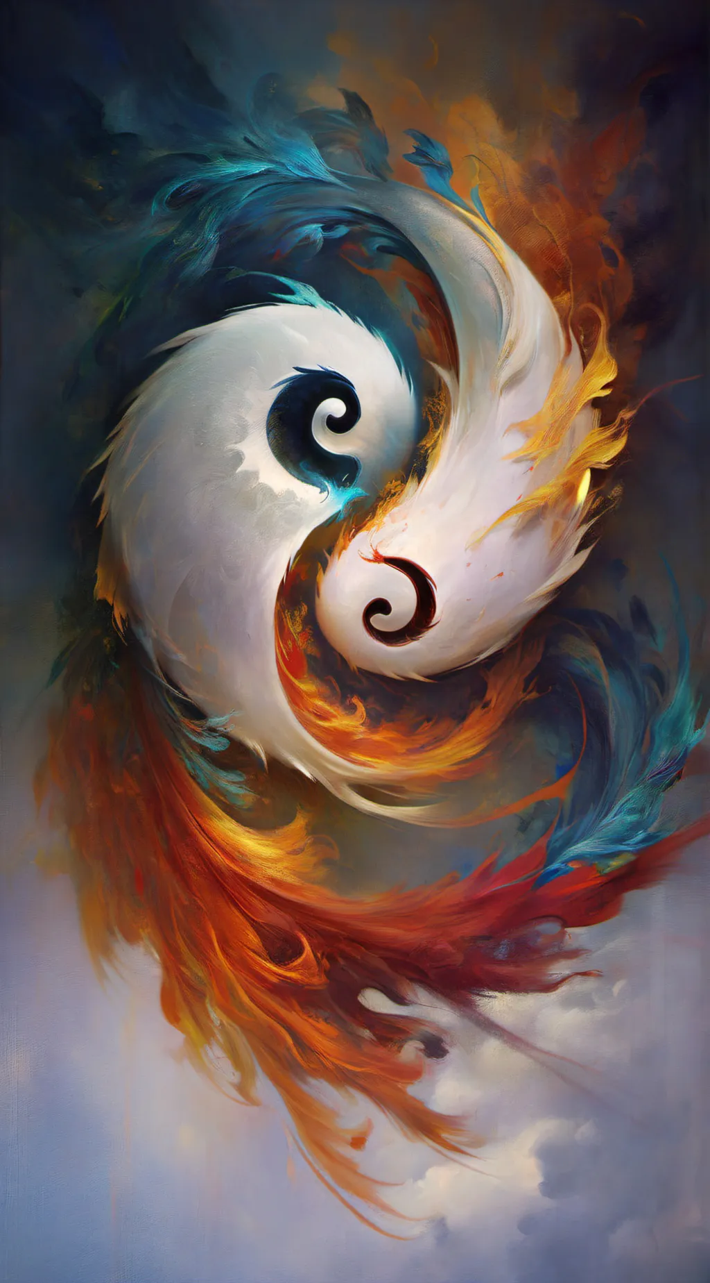 ai character: Ying Yang  background