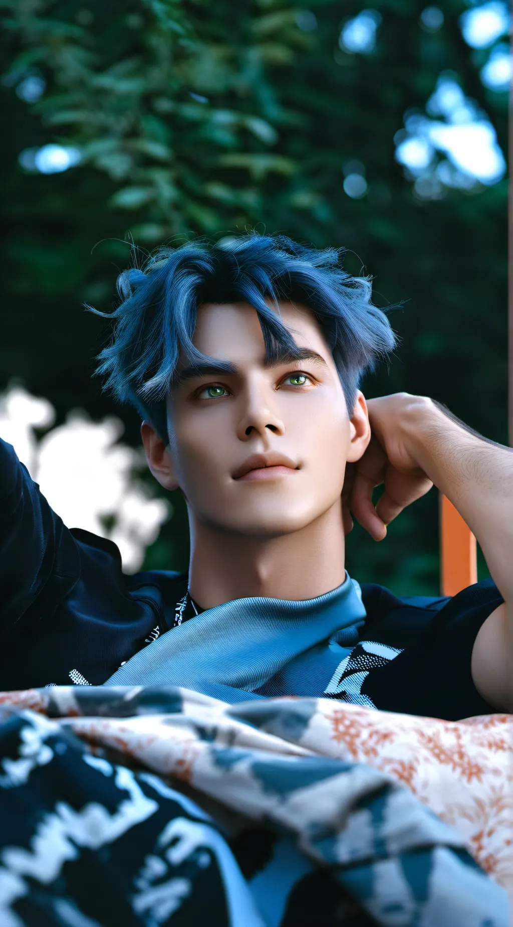 ai character: Kade background