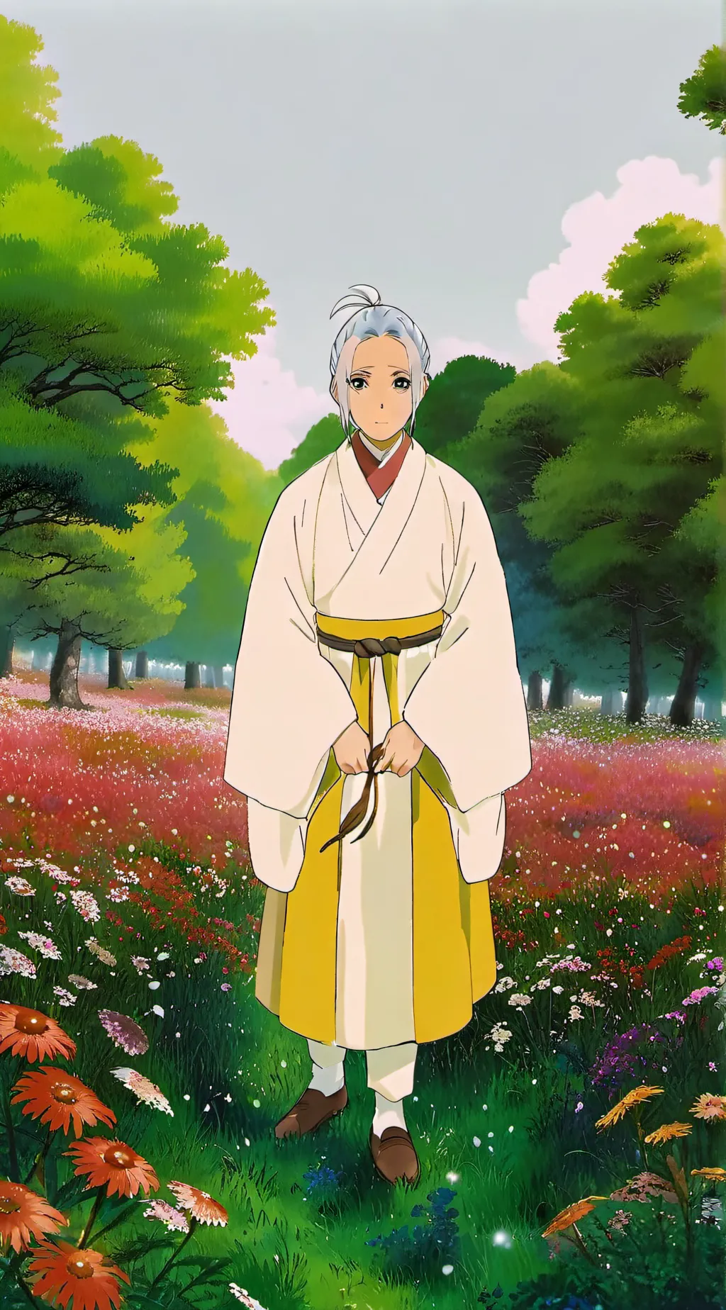 ai character: 阿初 background