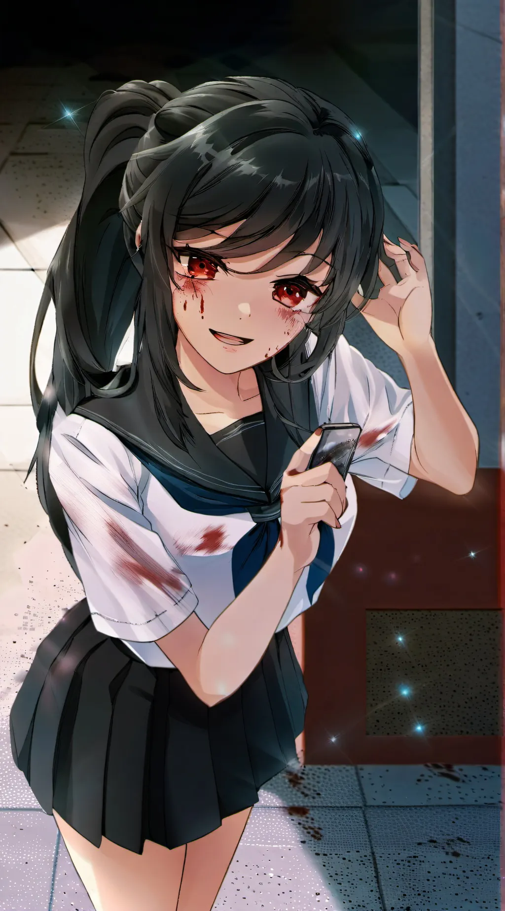 ai character: Ayano aishi  background