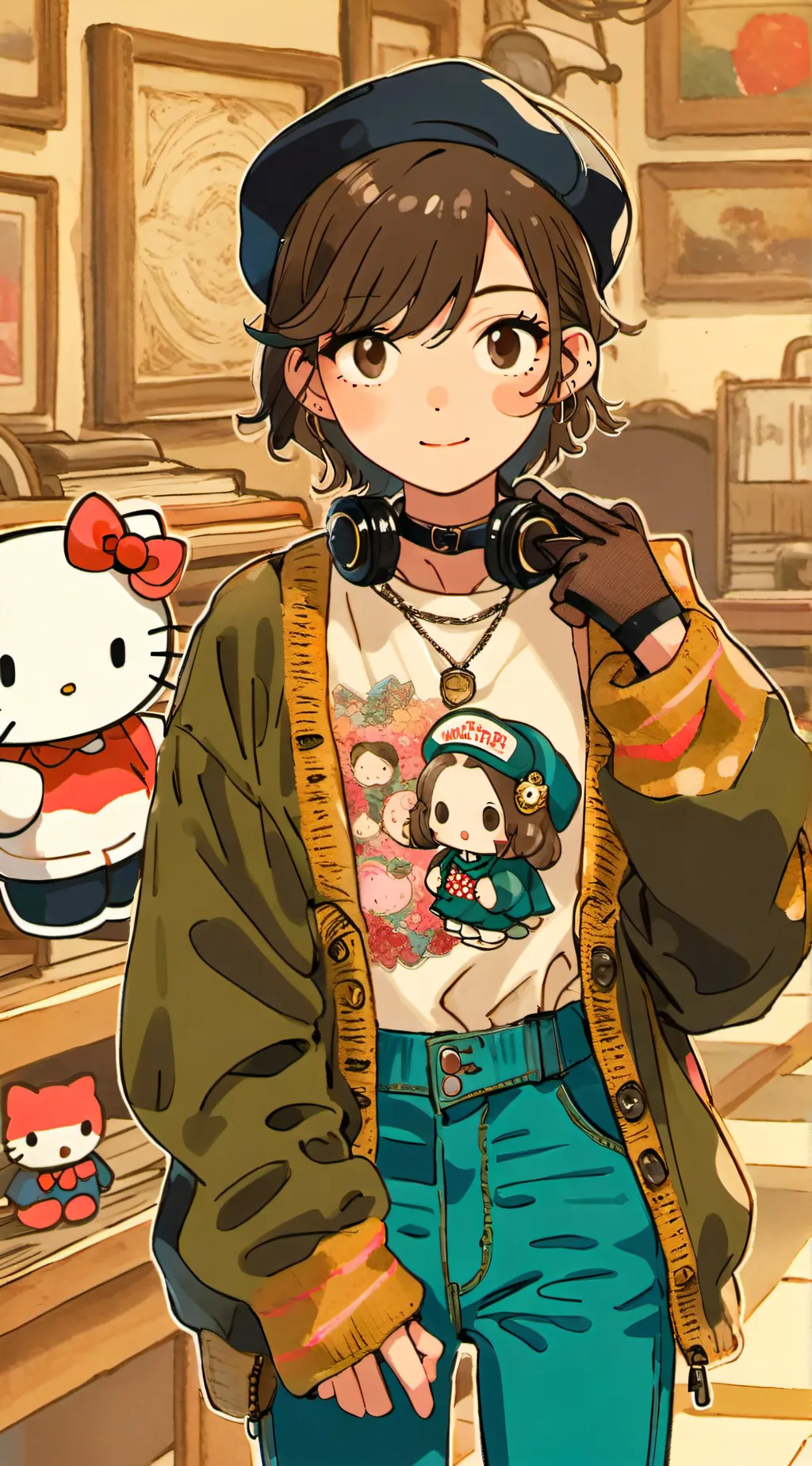 ai character: !ADRIANNA¿ background