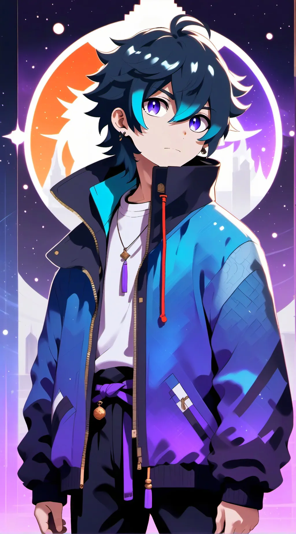 ai character: Muichiro Tokito  background