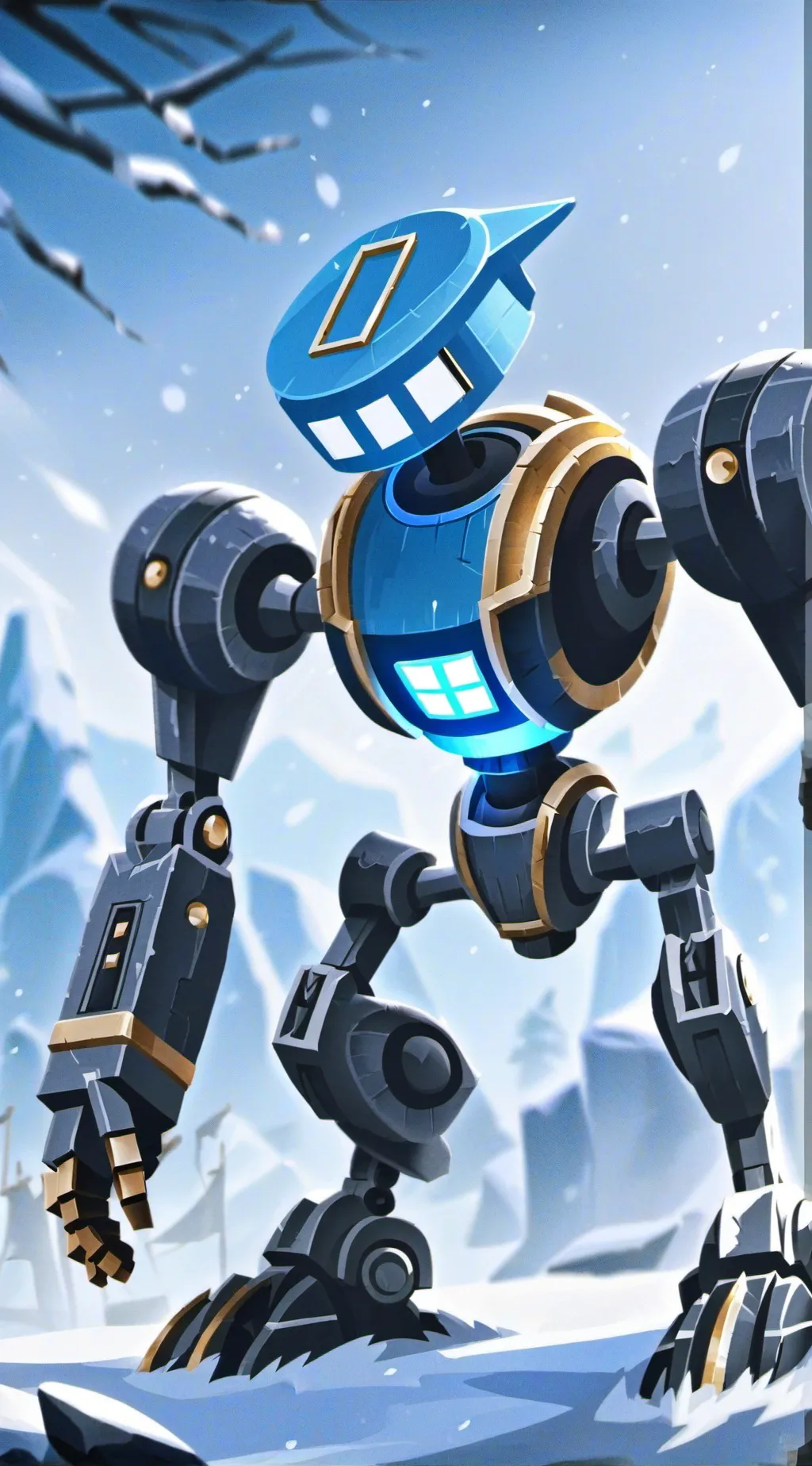 ai character: Robot background