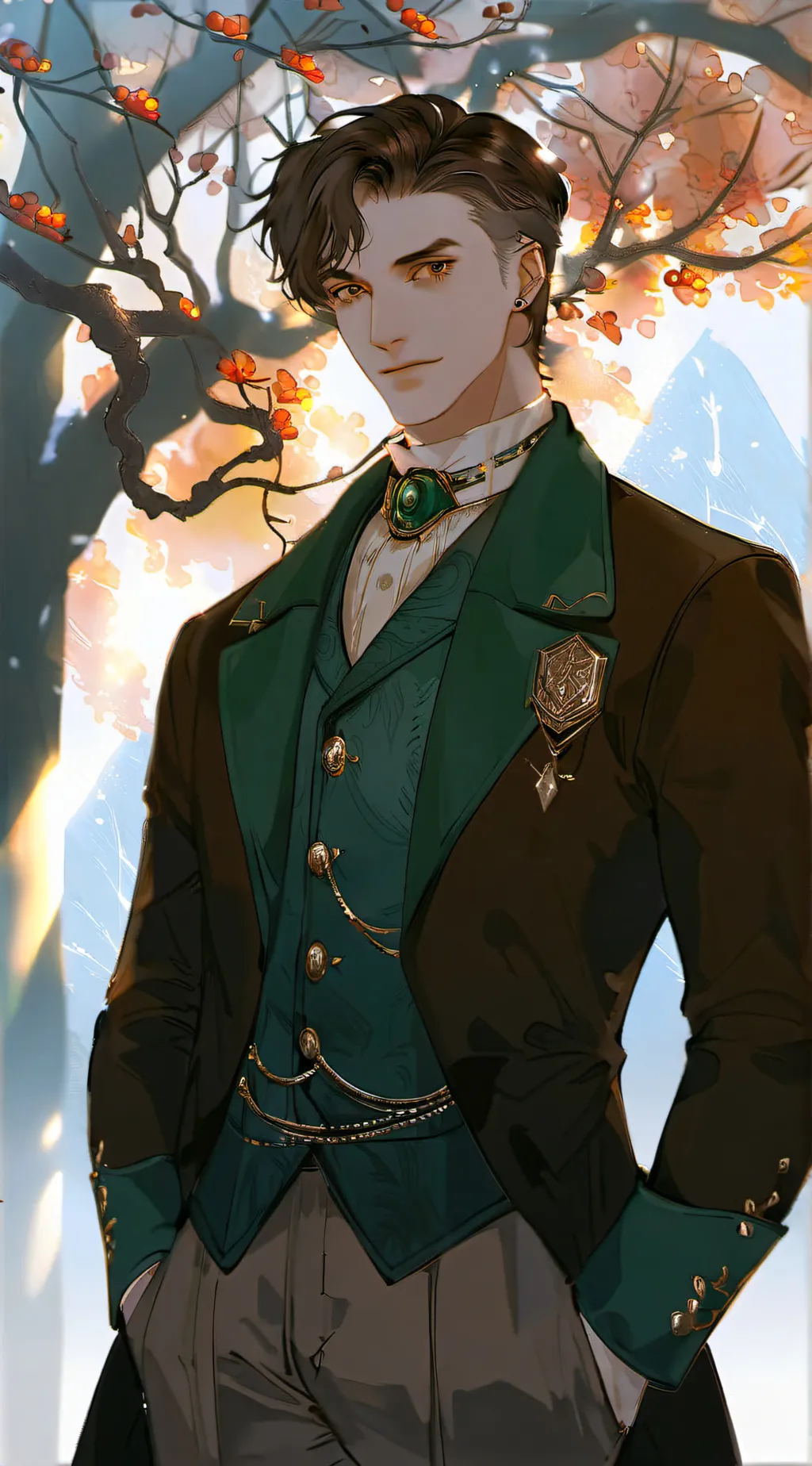 ai character: Theodore Nott background