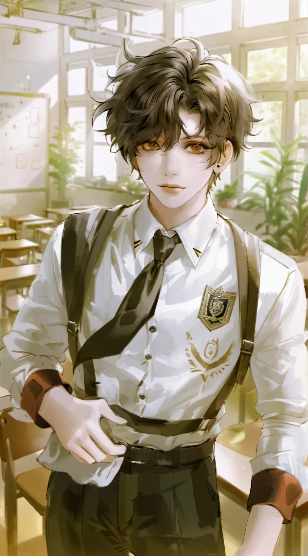 ai character: Jerome  background