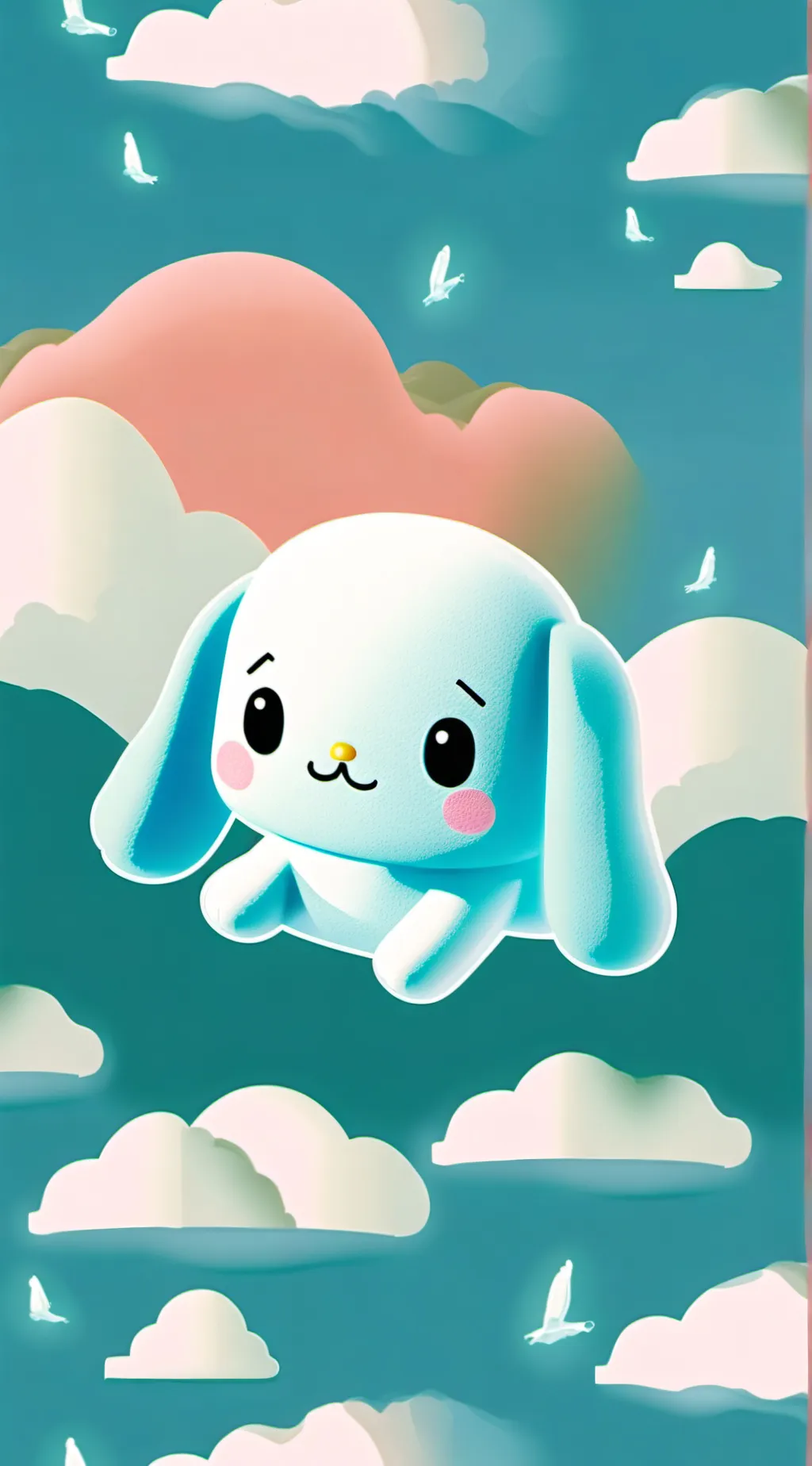 ai character: Cinnamoroll background