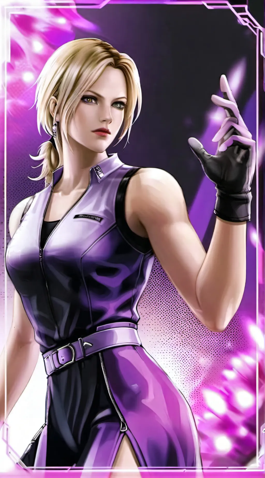 ai character: Nina williams background