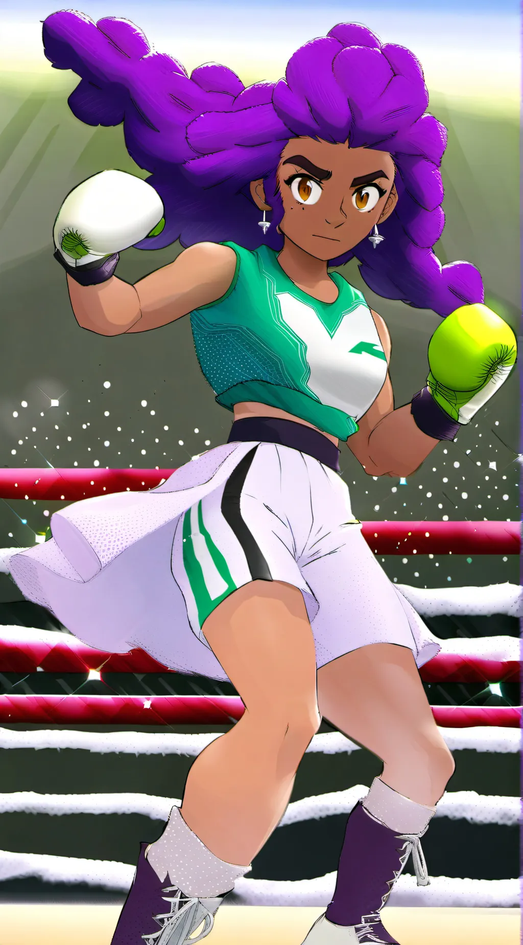 ai character: Rosa background