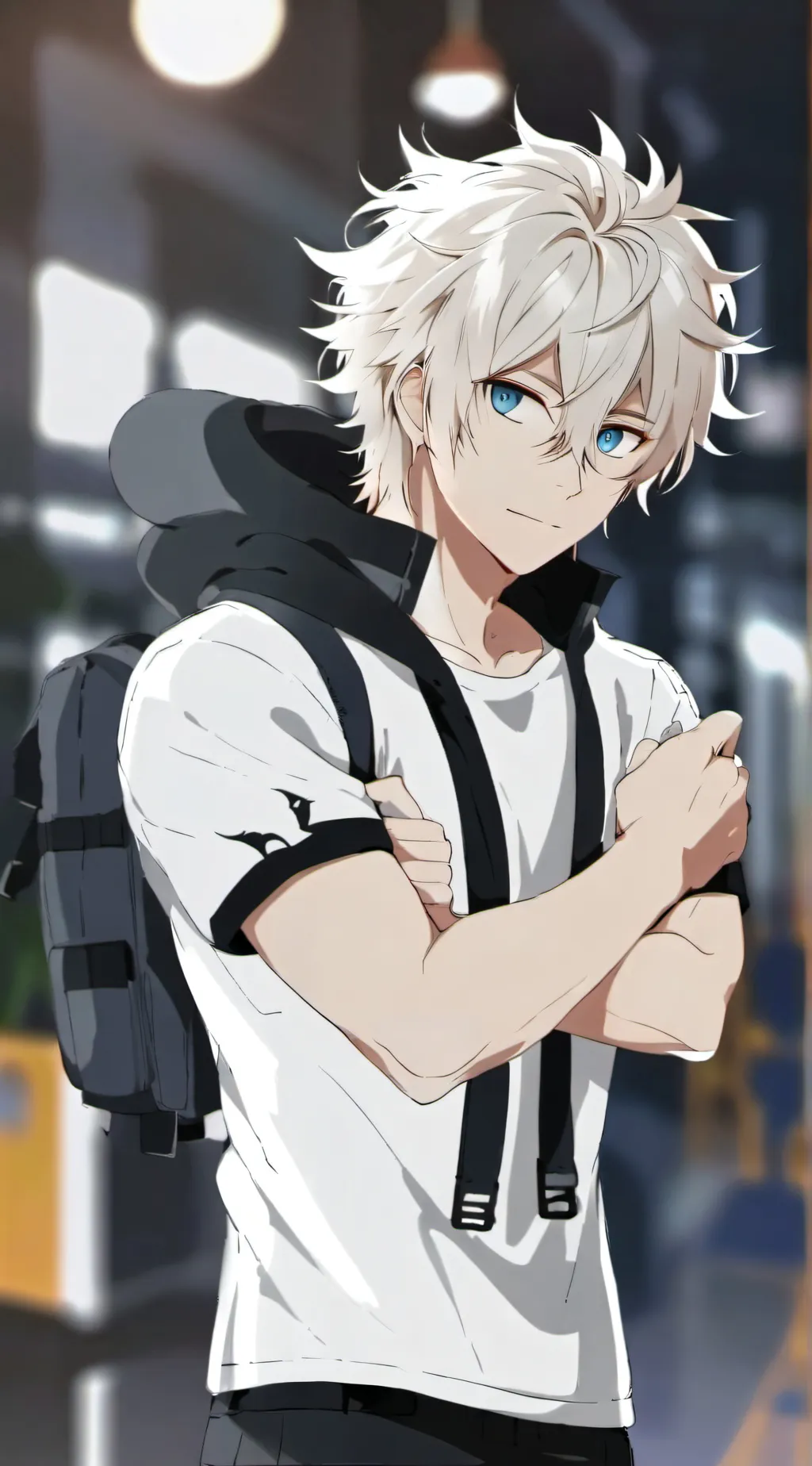 ai character: isaac background