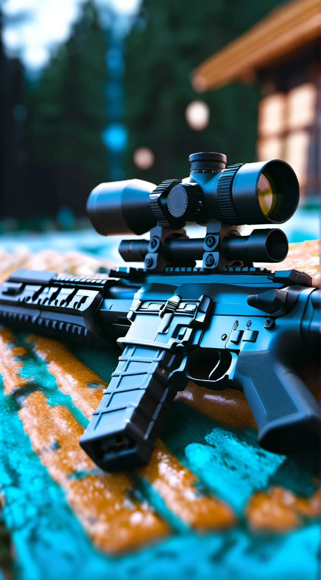 ai character: MP5 background