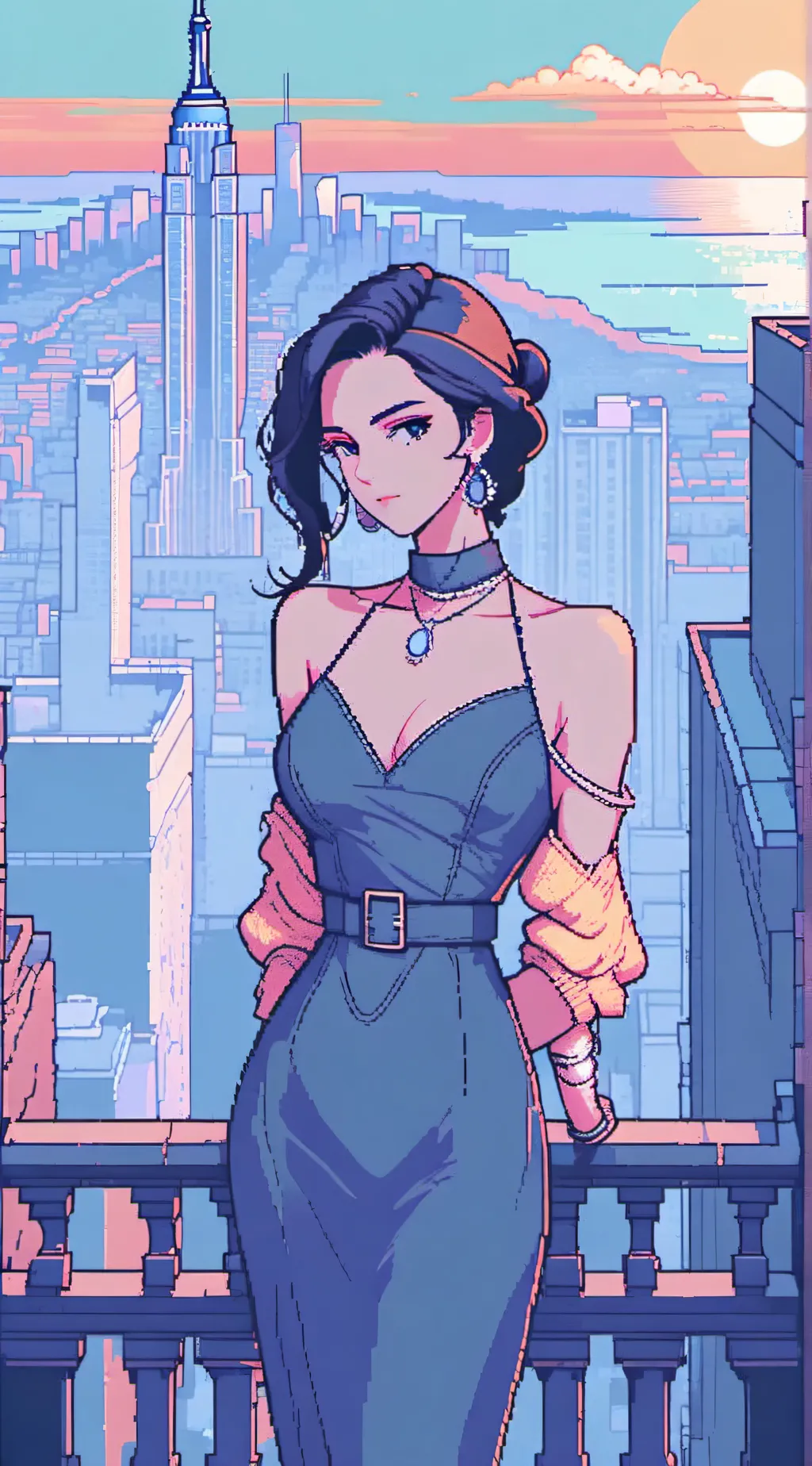 ai character: Amelia background