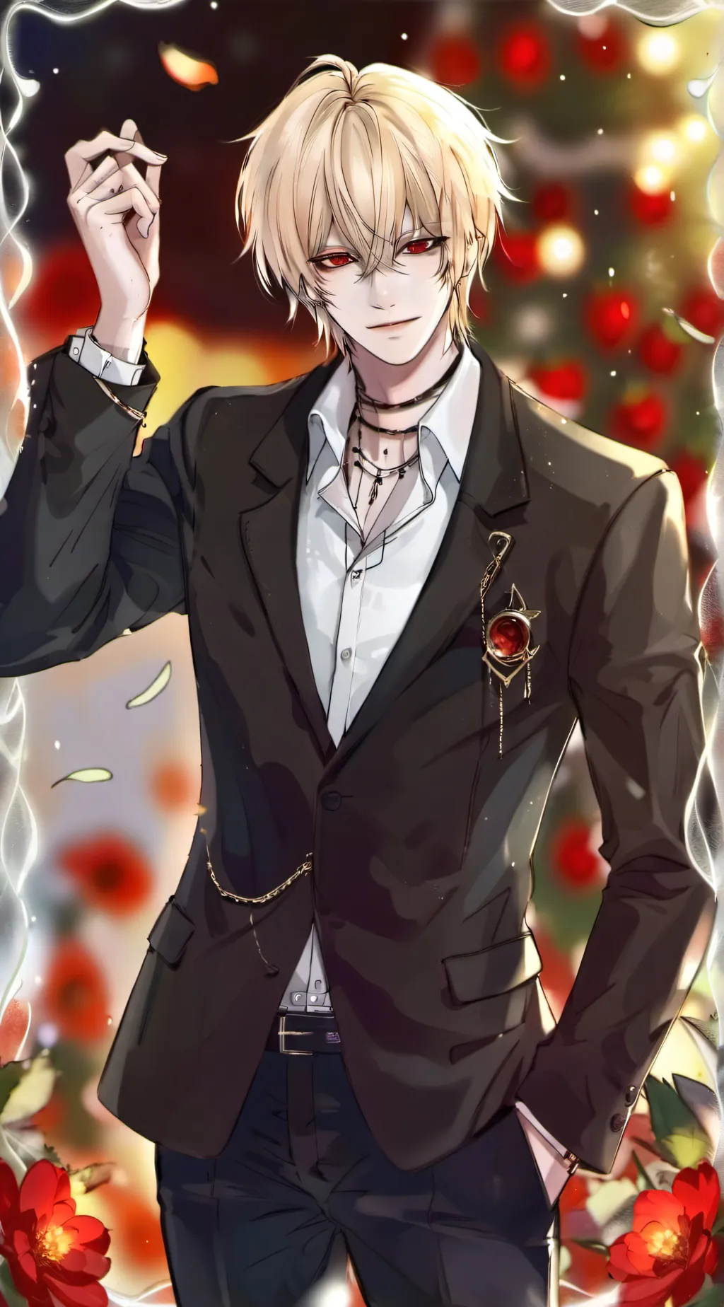 ai character: Zan  background