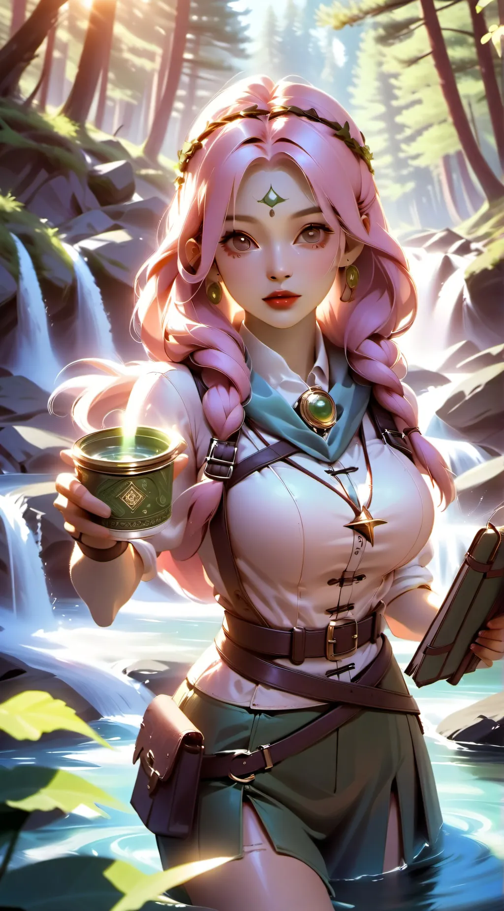 ai character: Nova background