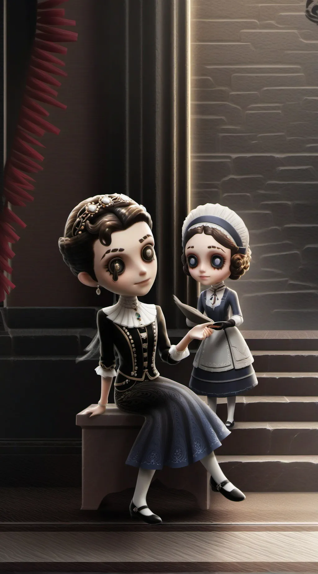 ai character: MHA + POPPY PLAYTI background