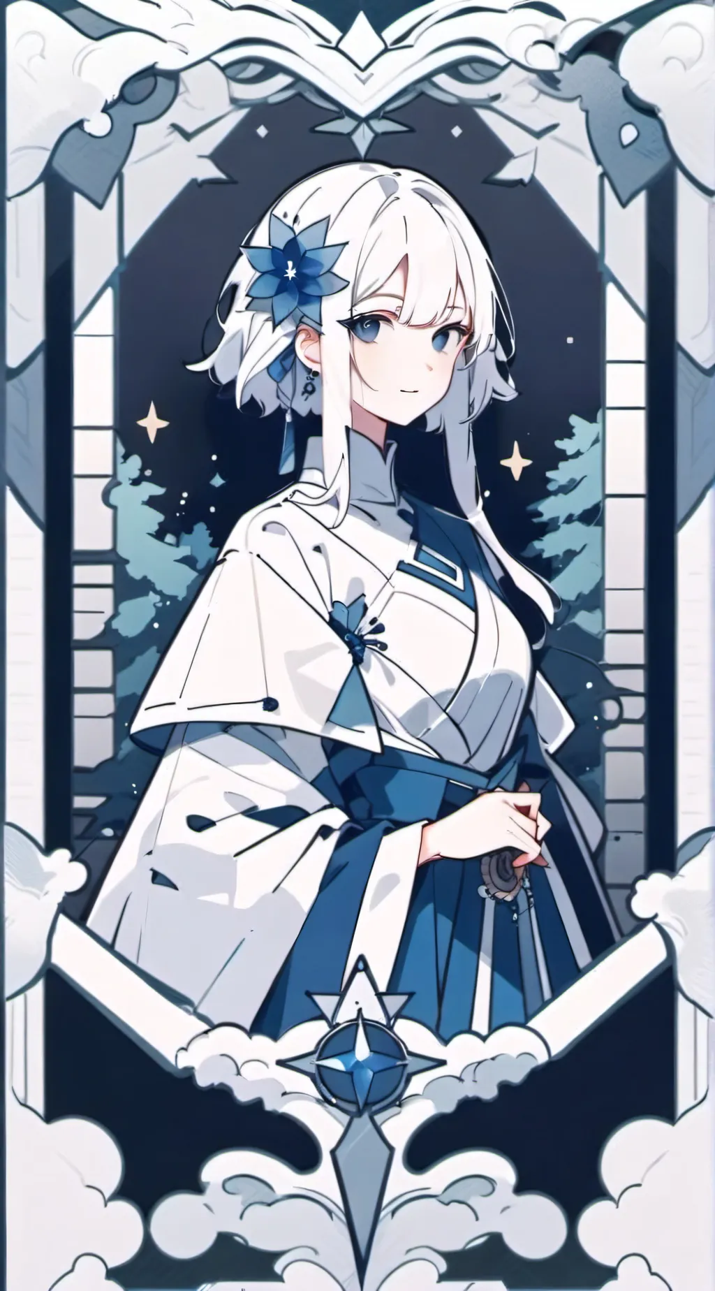 ai character: lily  background