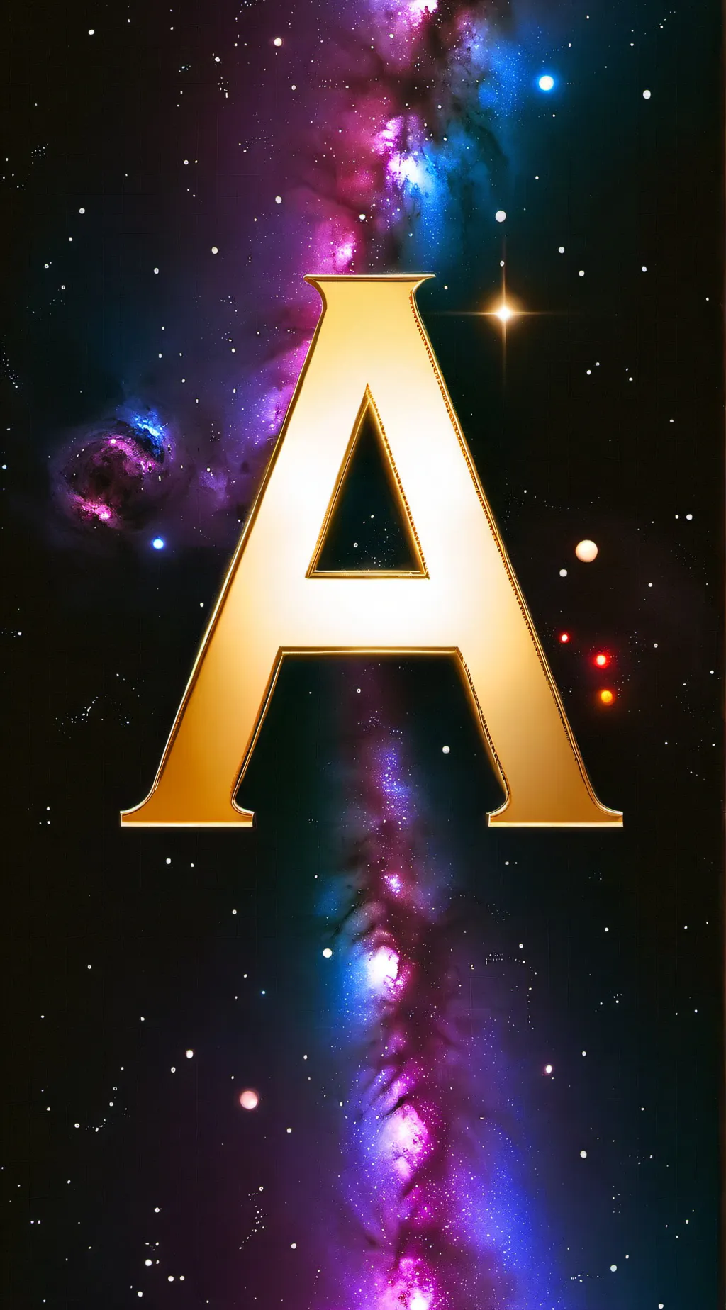 ai character: Alphabet background