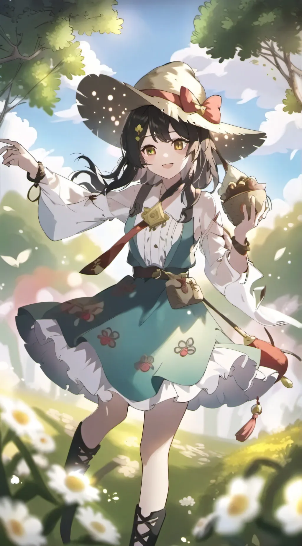 ai character: mika background