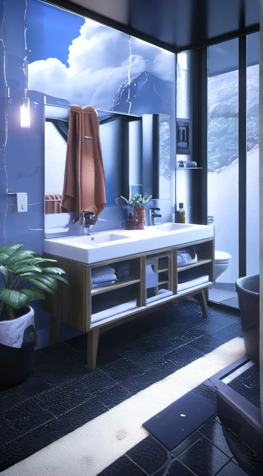 ai character: Willam Afton background