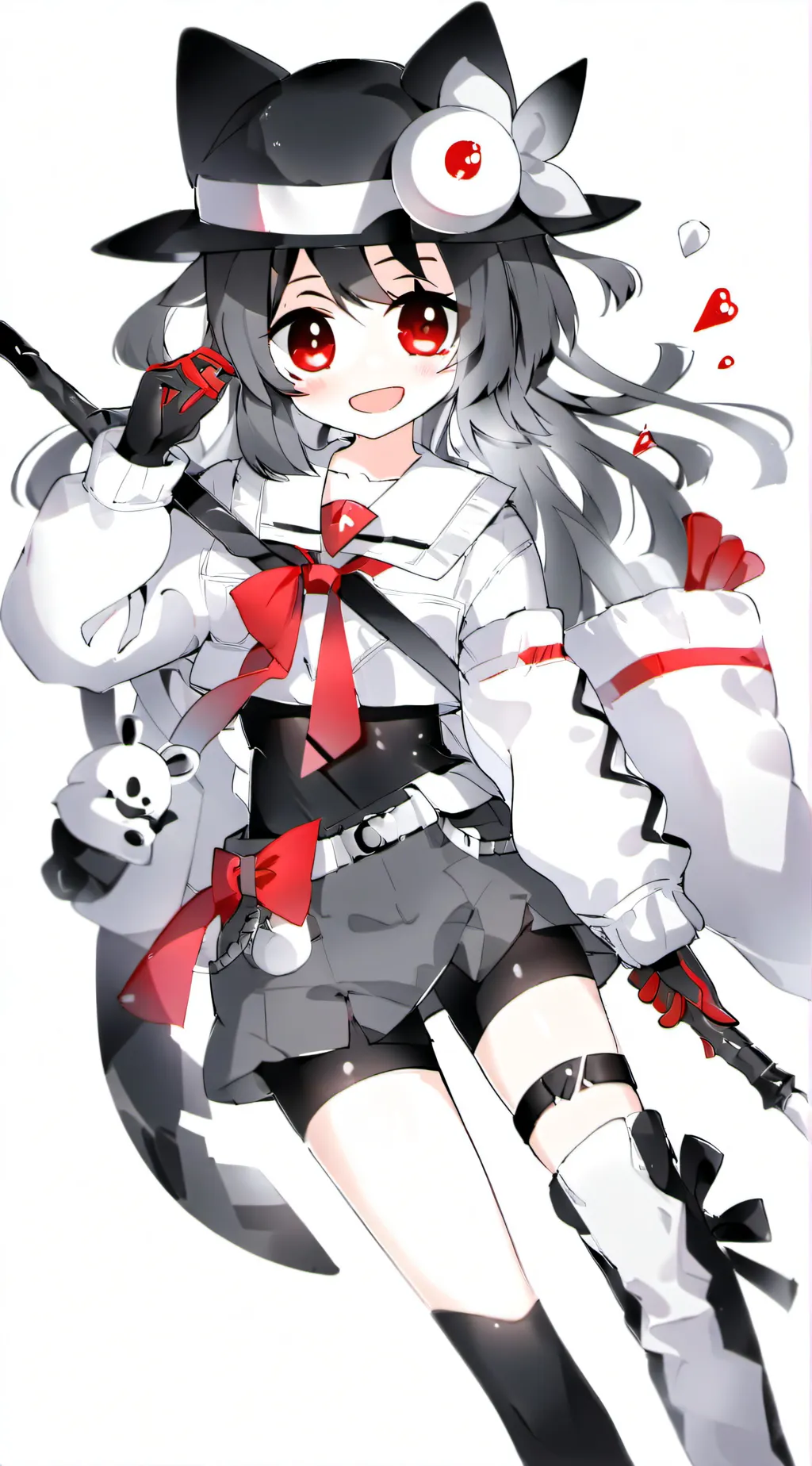 ai character: caniy kitty background