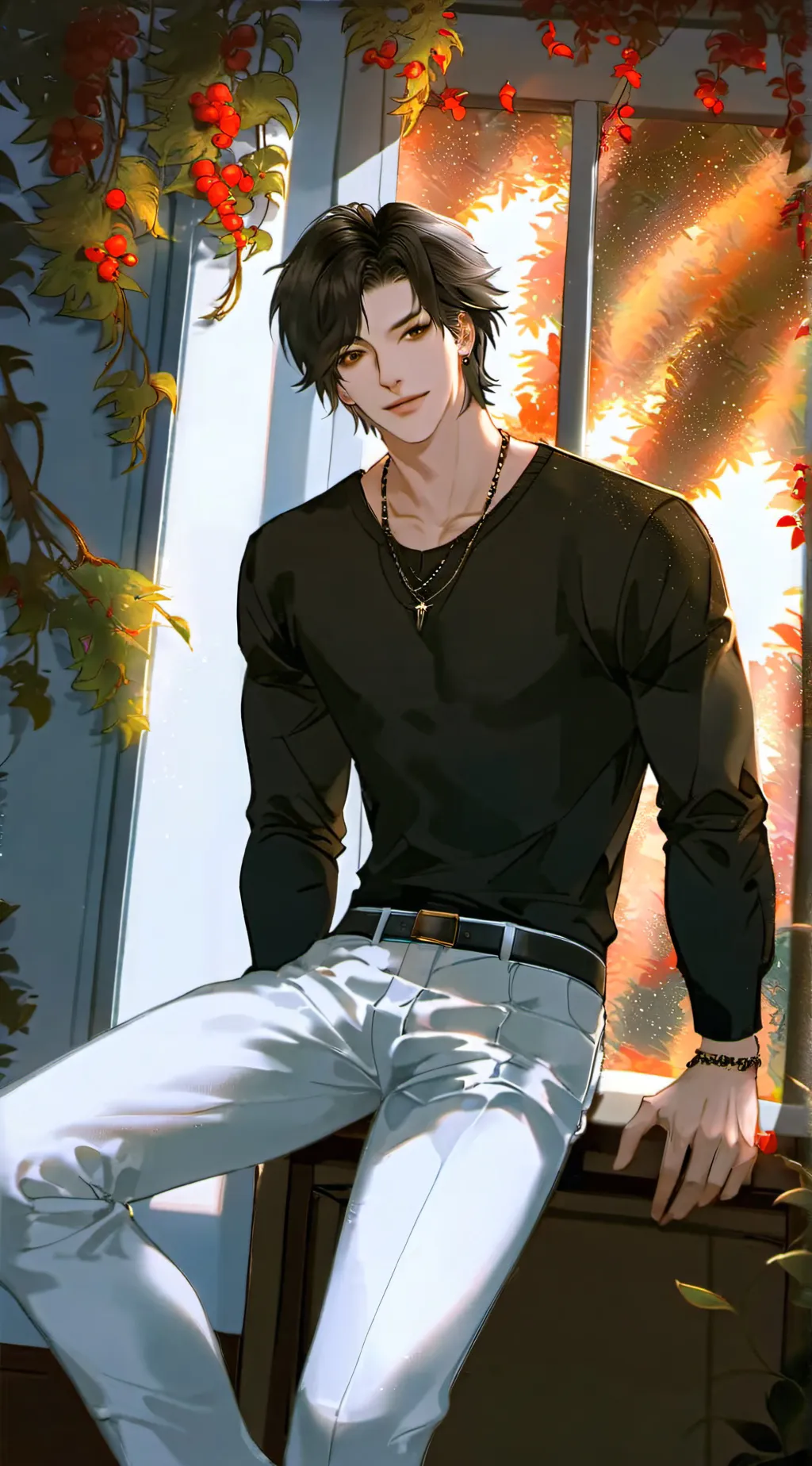 ai character: Haemin background