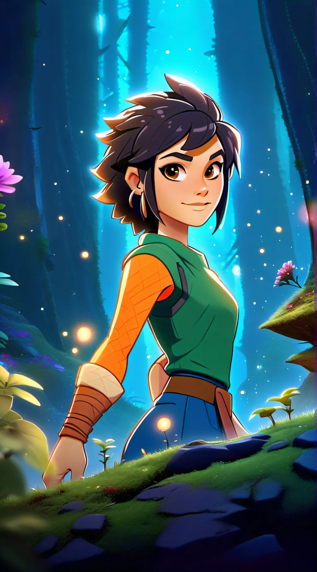 ai character:  Madison background