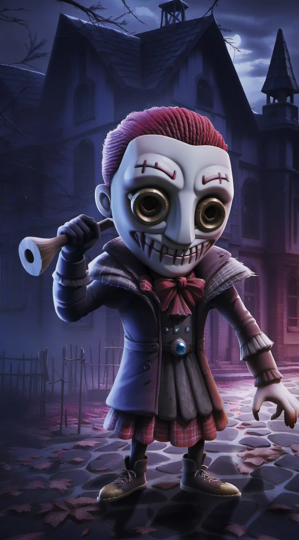 ai character: Poppy playtime background