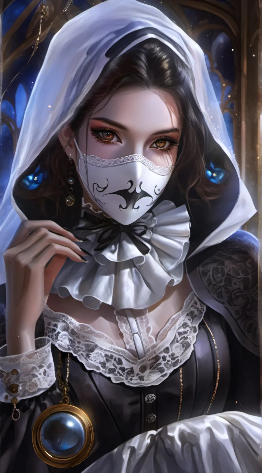 ai character: Melina background