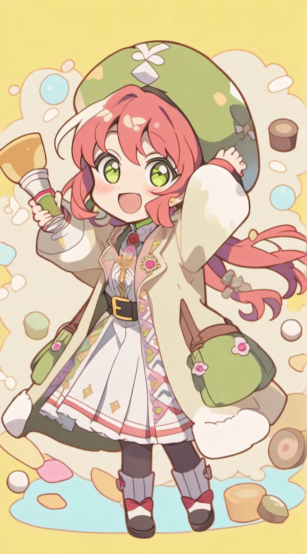 ai character: Zyrie <3 background