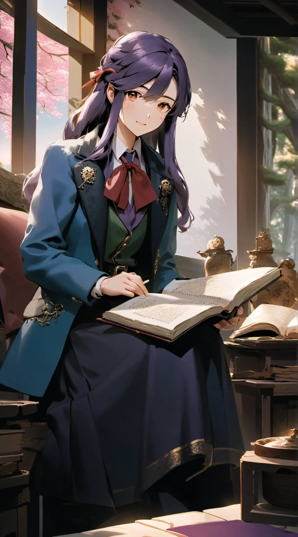 ai character: Yuri background