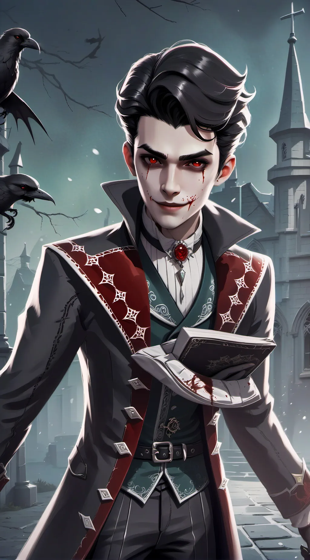 ai character: Jason  background